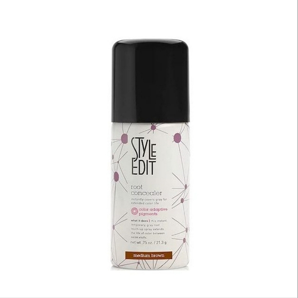 Style Edit Other - 🆓️ W/ $75 Purchase! Style Edit Root Concealer Med. Brown 0.75 oz|Travel SZ 🆕️